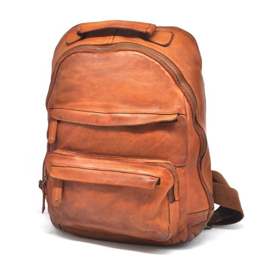 Martha Ponti Brown Leather Backpack  (#105) Fair/ Functional Condition? MARTA PONTI ARIZONA 8106202 Women main image 4